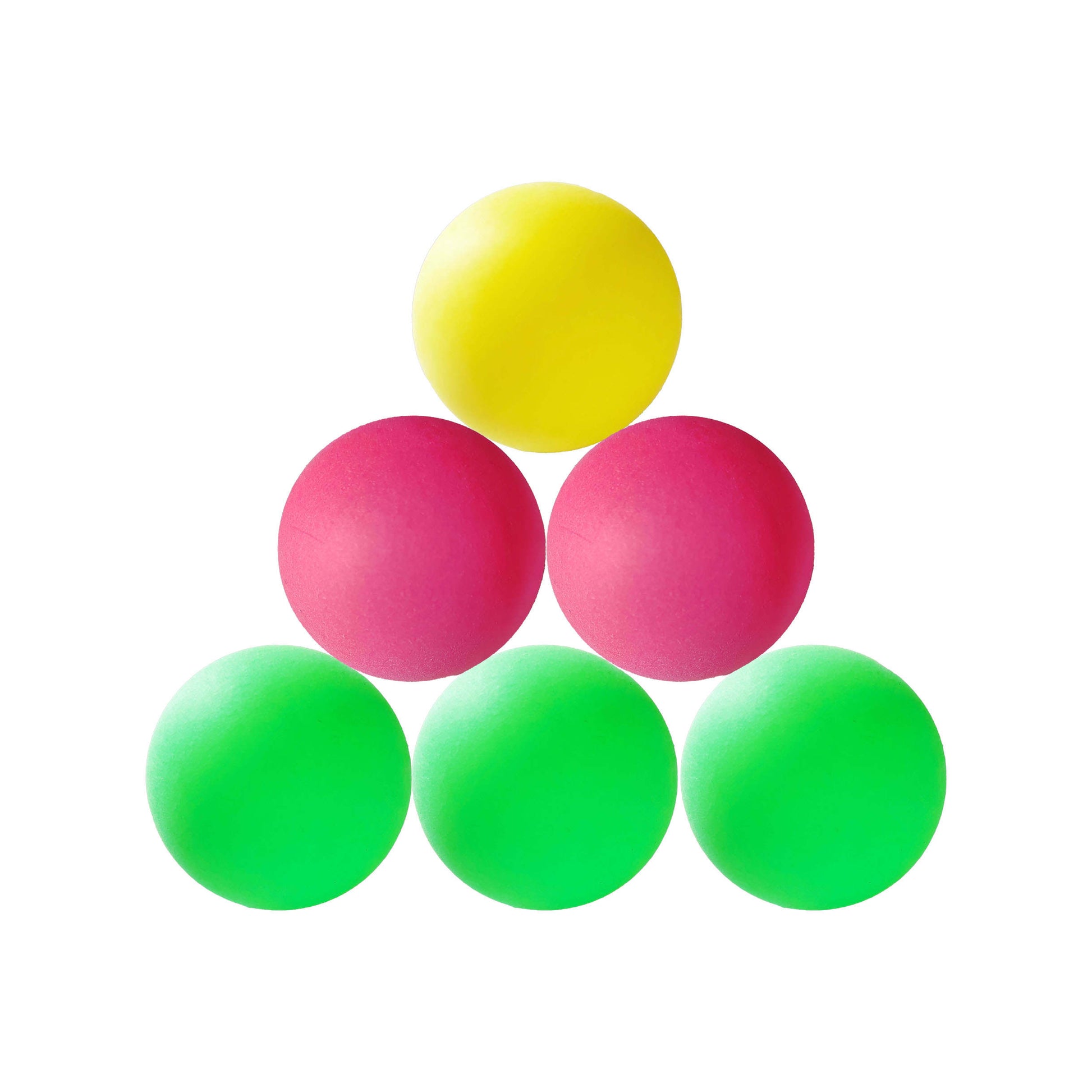 Forum Novelties Unofficial Las Vegas Beer Pong Balls - Pink, Pack Of 6